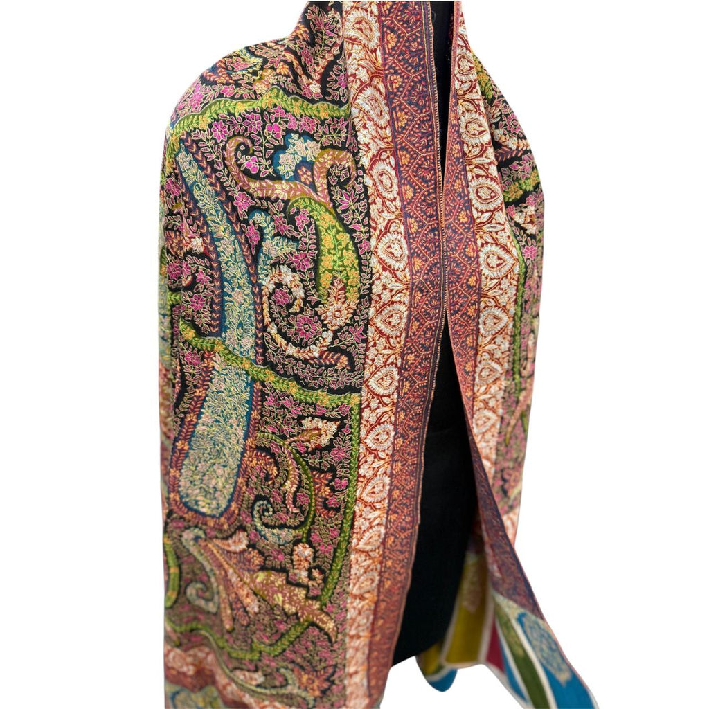 Kashmiri Handmade Gi tagged shawl 