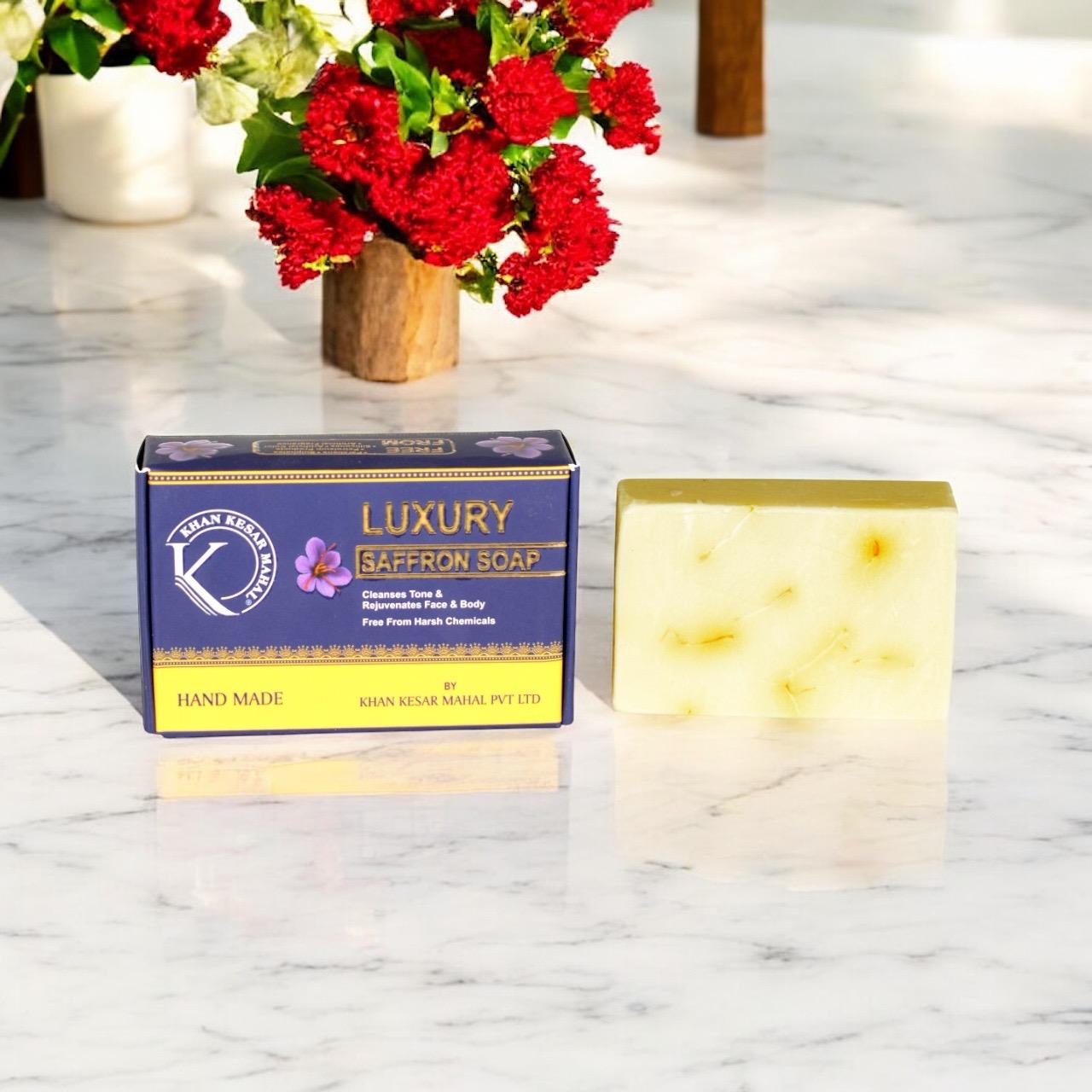 Premium Saffron Soap