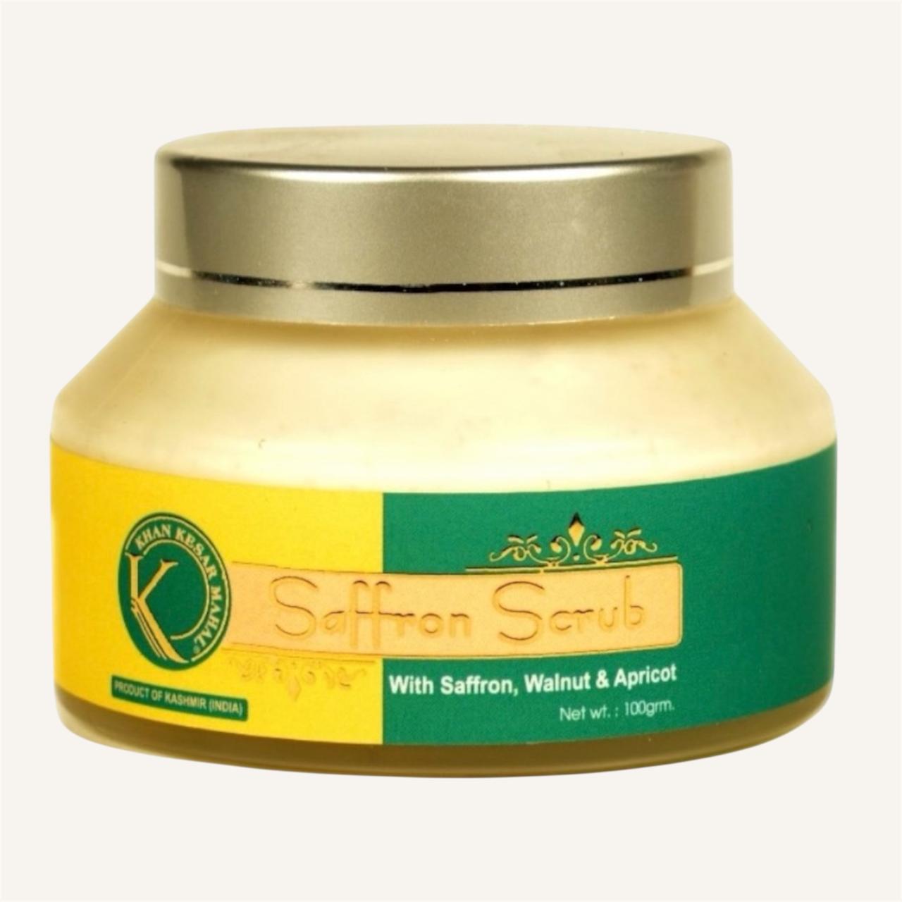 Saffron Apricot Face Scrub