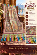 GI-Certified Kashmiri Sozni Shawl – Kalamkari Jamma Design