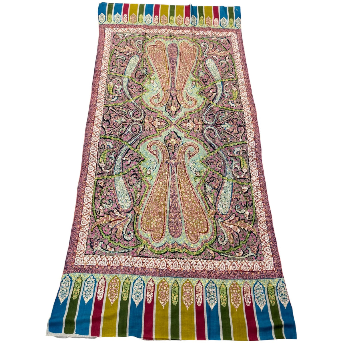 Kashmiri Handmade Gi tagged shawl 